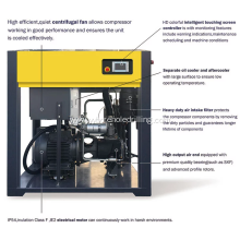 55KW industrial fixed speed air compressor